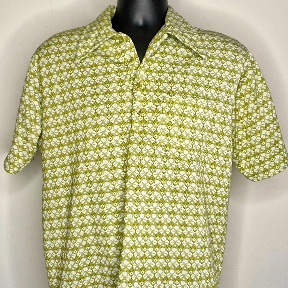 Rare Mens vintage Jansen pull over casual shirt.